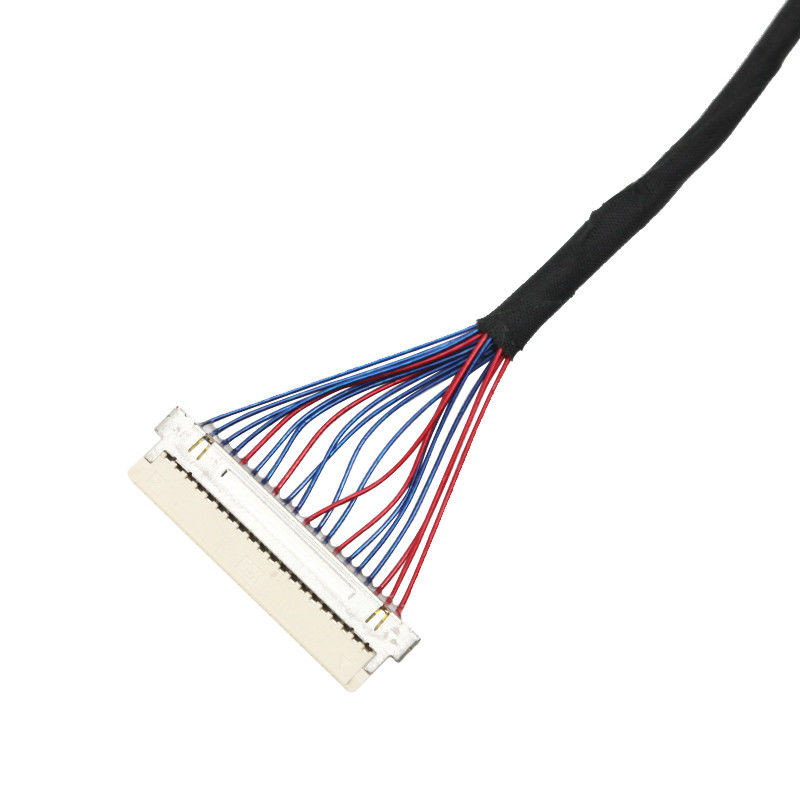 0.5mm Pitch 20453-220t-03 Lvds Kablo Montajı Df19g-20s To I-Pex ISO14001