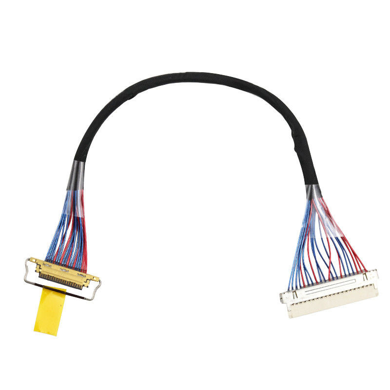 0.5mm Pitch 20453-220t-03 Lvds Kablo Montajı Df19g-20s To I-Pex ISO14001
