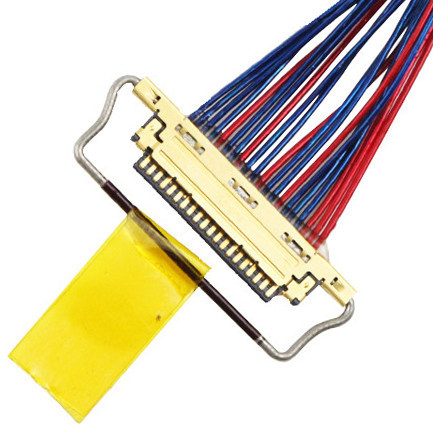 0.5mm Pitch 20453-220t-03 Lvds Kablo Montajı Df19g-20s To I-Pex ISO14001