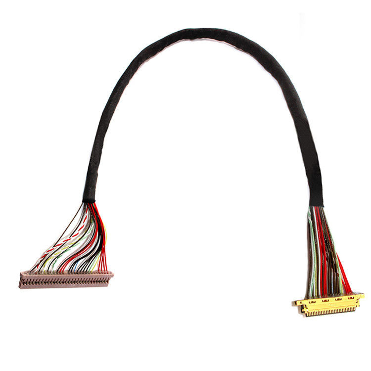 LVDS Kablosu LCD Monitörü İçin 30-Pin'den 30-Pin'e I PEX 20453 20633 0.4mm / 1.25mm Pitch ile