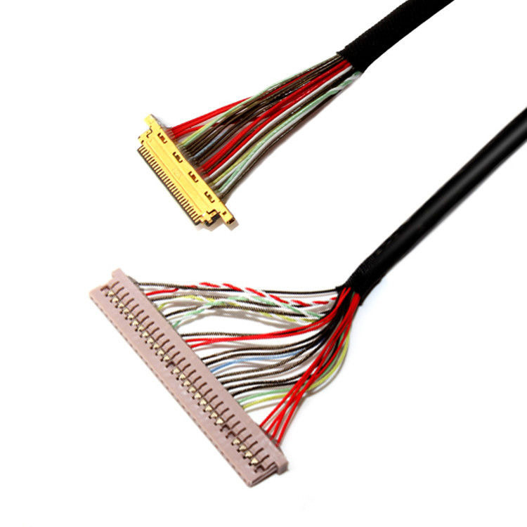 LVDS Kablosu LCD Monitörü İçin 30-Pin'den 30-Pin'e I PEX 20453 20633 0.4mm / 1.25mm Pitch ile
