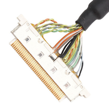 0.5mm Pitch LVDS Kablo Montajı ACES 50204-040 1 1-002 JST SHDR-40V-S-B'ye