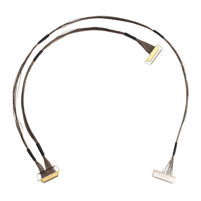 20525-230E-02 ve 20682-030E-02 Lvds Edp Kablo Montajı Gimbal Kamera için