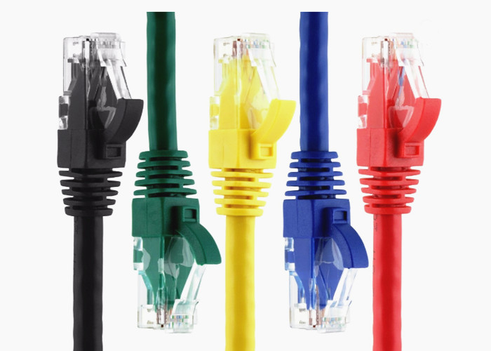Cat6 RJ45 Ethernet Patch Gigabit ağ lan yuvarlak kablo Hızlı ağ için kablo