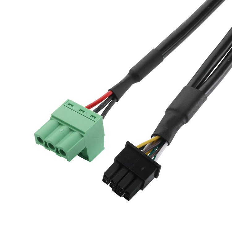 Özel Endüstriyel Kablo Bağlantıları, Pitch 3.0mm DB-15P Kadın HSG'ye 43025-0800 Ve Pitch 5.8mm 691352710003