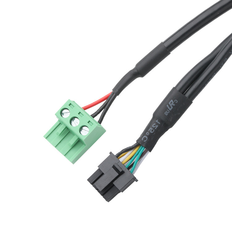 Özel Endüstriyel Kablo Bağlantıları, Pitch 3.0mm DB-15P Kadın HSG'ye 43025-0800 Ve Pitch 5.8mm 691352710003