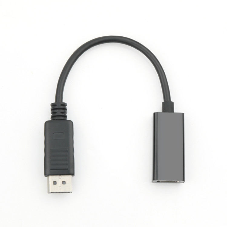 DP erkek HDMI kadın adaptörü HD endüstriyel sinyal iletimi, 4K 8K desteği