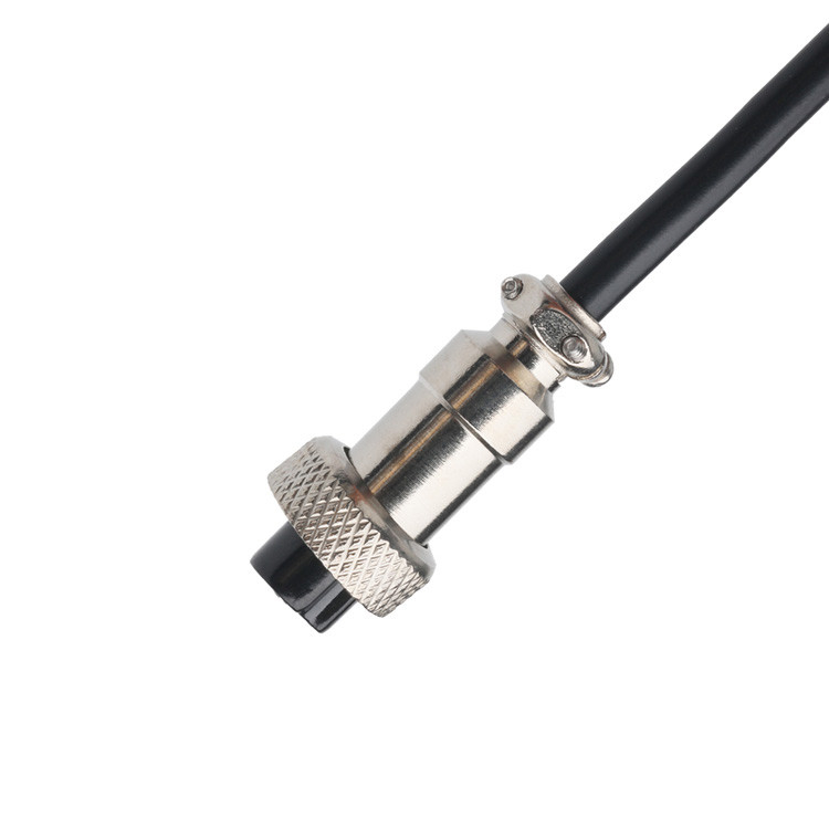 Özel Kablo Montaj Bağlantıları OEM/ODM CLEAR PVC 30P D-SUB FEMALE To GX12 M12-2P Bağlantısı için