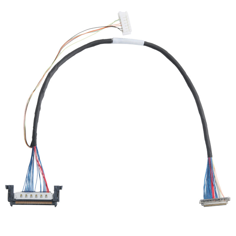 JAE FI-RE51-HL ve JST EHR-7 IPEX 20679-040T-01 LVDS EDP Kablosu Mikro Koaksiyel Kablo