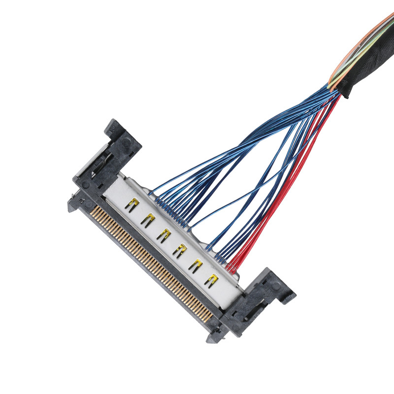 JAE FI-RE51-HL ve JST EHR-7 IPEX 20679-040T-01 LVDS EDP Kablosu Mikro Koaksiyel Kablo