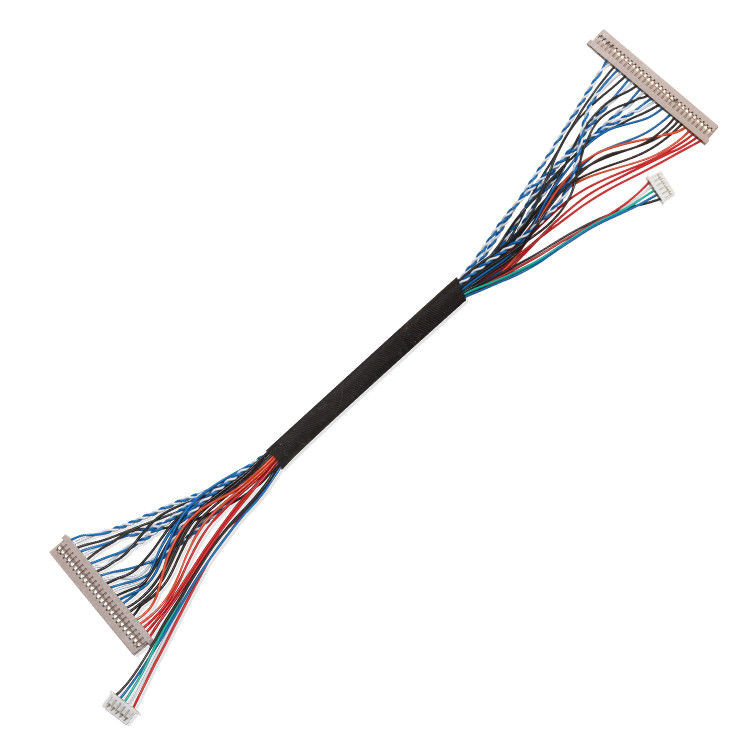 250V 20 Pin Lvds Kablosu  Df14 To Df14 Laptop için lvds ekran konektörü
