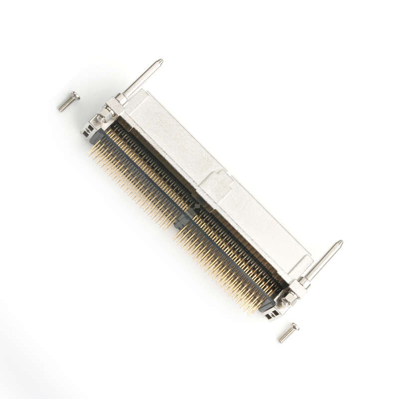 I-PEX MINIDOCK TM SLIM 30056-160T Güçlü yüksek pin sayılı doklama I / O konektörü mesafesi 0.635mm