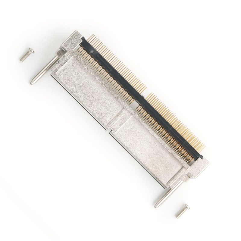 I-PEX MINIDOCK TM SLIM 30056-160T Güçlü yüksek pin sayılı doklama I / O konektörü mesafesi 0.635mm