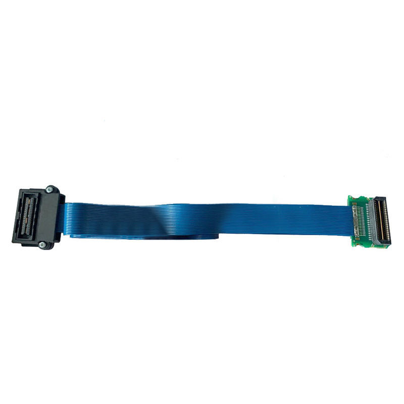 Özel 0,50 mm QSH 030 01 F D Samtec Yüksek Hızlı Kablo lvds ekran konnektörü