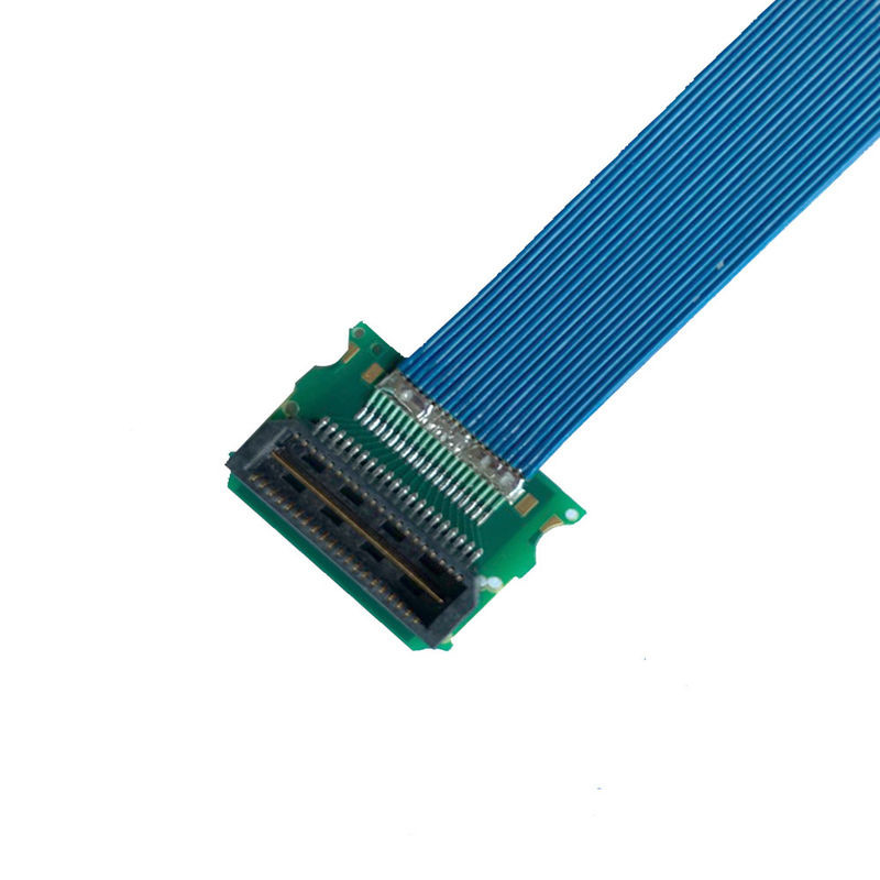 Özel 0,50 mm QSH 030 01 F D Samtec Yüksek Hızlı Kablo lvds ekran konnektörü