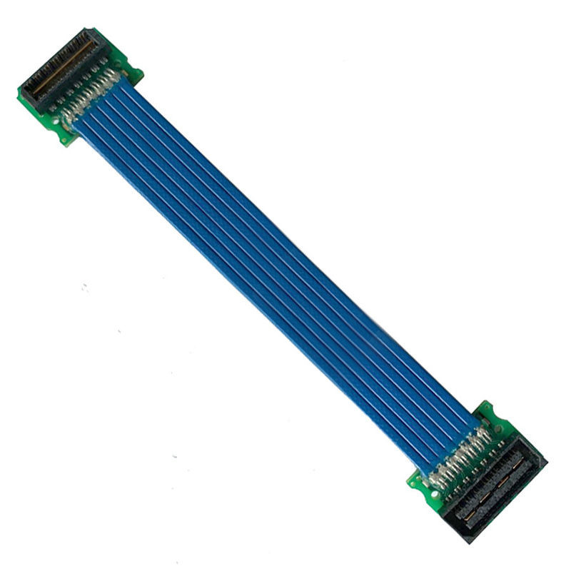 Özel 0,50 mm QSH 030 01 F D Samtec Yüksek Hızlı Kablo lvds ekran konnektörü