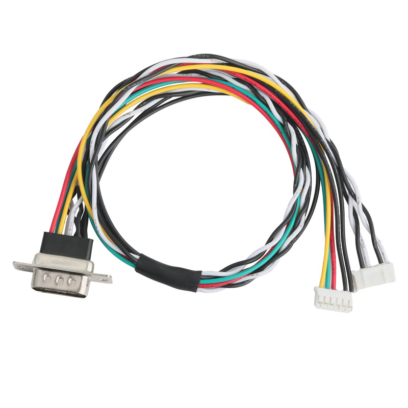 D-SUB-9Pin MALE to JST PHR-6 ve PHR-6 Özel Kablo Montaj Bağlantıları D-SUB Harness Kablo Montajları