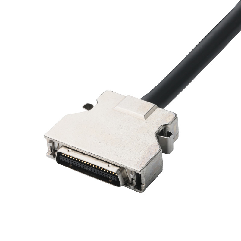 SCSI MDR HPCN40M MALE FI-X30HL ve HSG 51146-5P Özel Kablo Harness'e Bağlayıcı