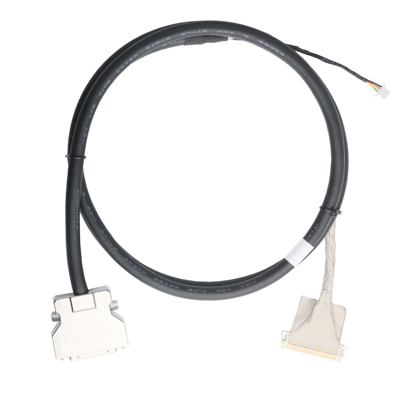SCSI MDR HPCN40M MALE FI-X30HL ve HSG 51146-5P Özel Kablo Harness'e Bağlayıcı