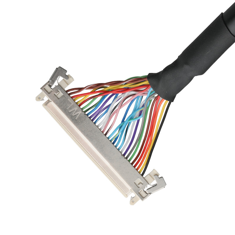 LCD KABLE JAE FI-X30HL Ekran Ekran Ana tahtası Kablo Bağlayıcısı UL20276 AWG30 örgü ve UL Etiketi ile