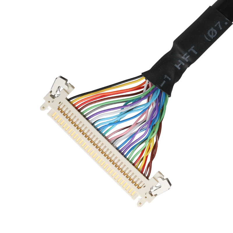 LCD KABLE JAE FI-X30HL Ekran Ekran Ana tahtası Kablo Bağlayıcısı UL20276 AWG30 örgü ve UL Etiketi ile