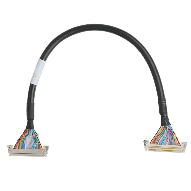 LCD KABLE JAE FI-X30HL Ekran Ekran Ana tahtası Kablo Bağlayıcısı UL20276 AWG30 örgü ve UL Etiketi ile