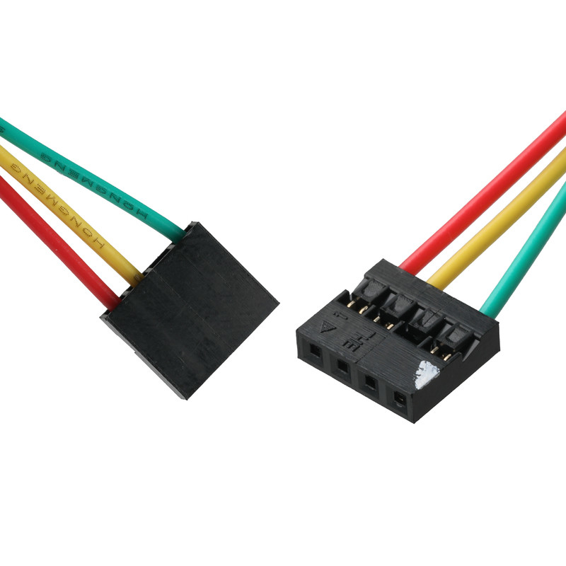 DP2.0 4Pin A2004-H04 TO MX1.25-10P LVDS Kablo Montajı UL 1061 26AWG Kablo OEM/ODM