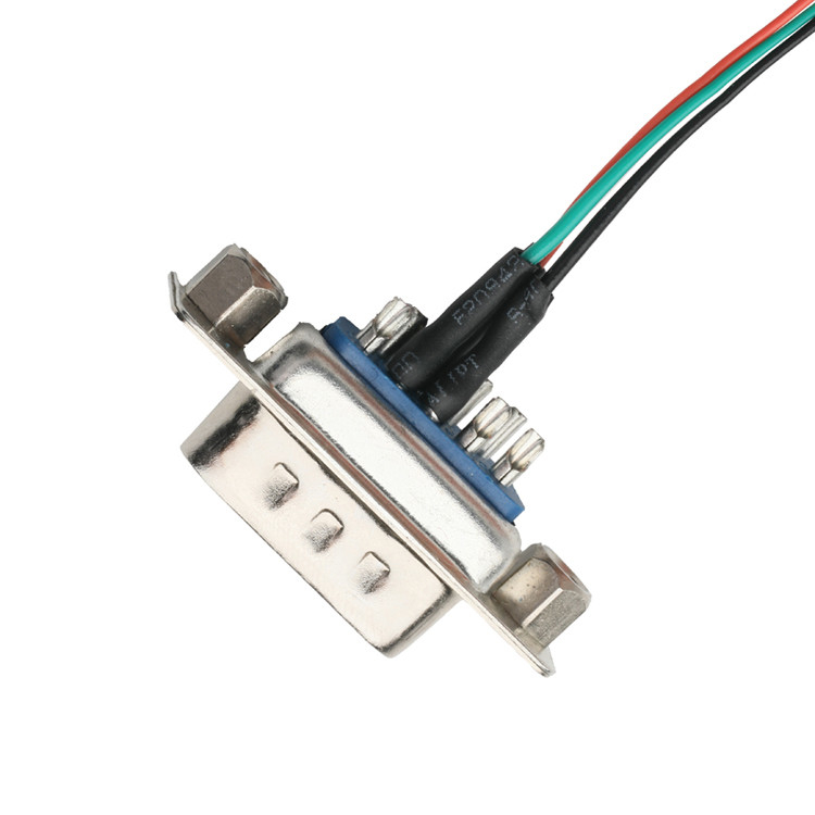 DB 9P LVDS Kablo Montajı D-SUB-9P Erkek Lehimle MX1.25mm 4Pin Kablo Bağlantısı OEM/ODM