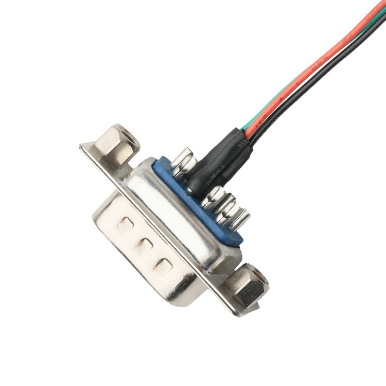 DB 9P LVDS Kablo Montajı D-SUB-9P Erkek Lehimle MX1.25mm 4Pin Kablo Bağlantısı OEM/ODM