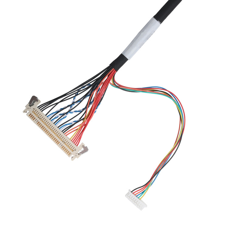 LVDS Kablosu FI-X30HL 30P DF20A-40P veya 9P HSG Kablosu Koaksiyel Bağlantısı OEM/ODM