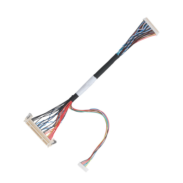LVDS Kablosu FI-X30HL 30P DF20A-40P veya 9P HSG Kablosu Koaksiyel Bağlantısı OEM/ODM