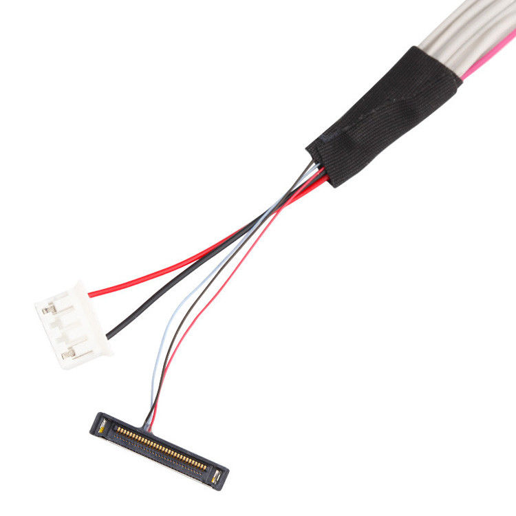 DF13-20DS-1.25C LCD Bağlantısını Kullanarak 1.0mm Pitch ve 32AWG ile LVDS Kablo Montajı