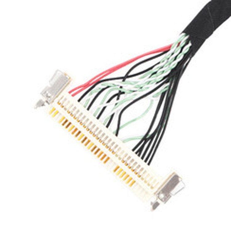 LVDS ipleme montajı JAE FI-X30HL'den Molex 501189-4010-40P'ye uzanıyor