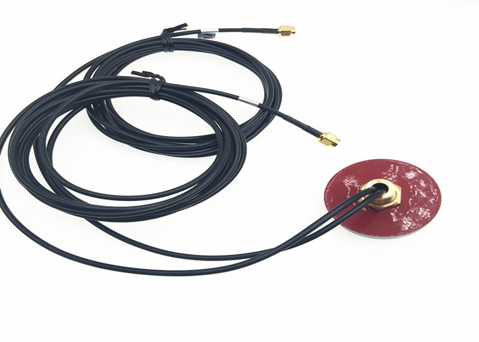 SR047 Yarı Sert RF Koaksiyel Bağlayıcılar VITA 67 SMPM Düz Plug To SMA Erkek Düz Plug