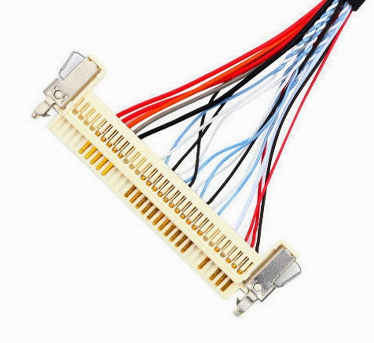 ACES 50204-040-11 JAE FI-X30HL JST SPH-002T-P0.5S LCD LVDS Kablosu