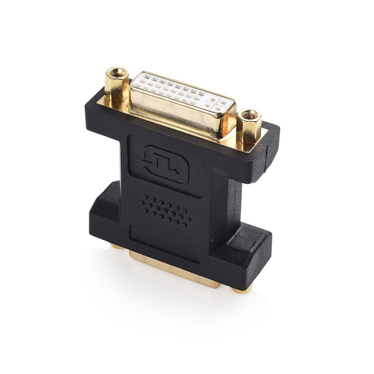 2 Paket Dvi Kadın Kopyalaıcı Çift Bağlantı 24 + 5 Pin LCD Kablo Bağlantısı Montajı için