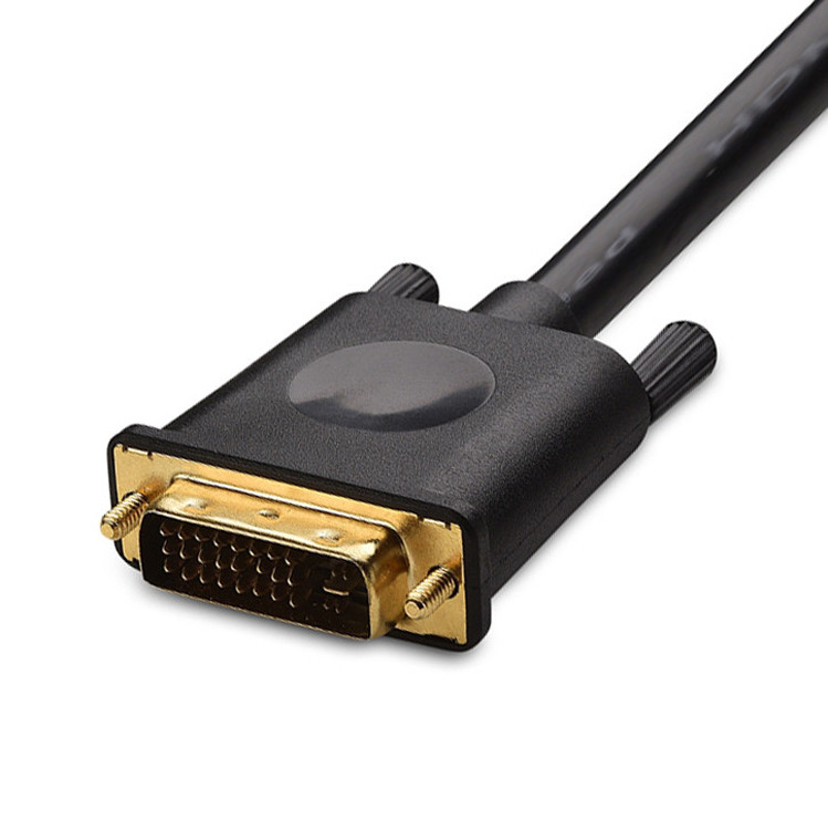 ROHS DVI-I 24+5 Pin To VGA Kablo LVDS LCD Montaj Bağlantısı OEM / ODM