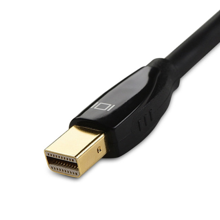 OEM / ODM Lvds Kablo Montajı Mini Displayport To Dvi 3 In 1 Adaptör Bağlayıcısı