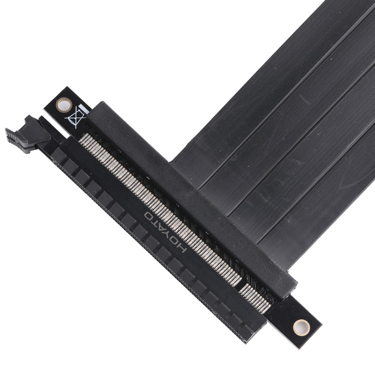 PCB Çok ince Koaksiyel Kablo PCIE Grafik Kartı Uzantı Kablosu Madencilik Makineleri için