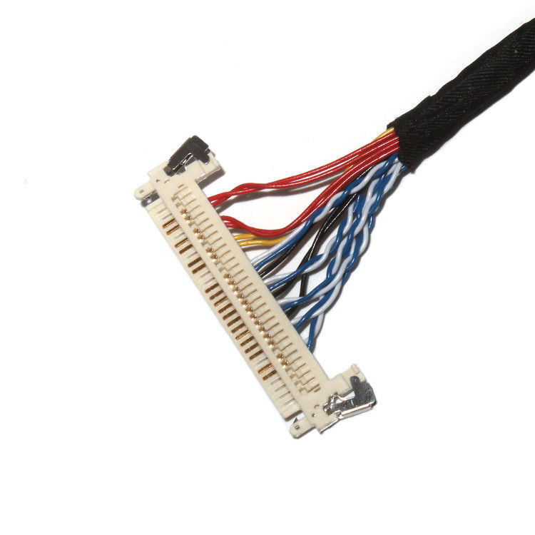Uzunluğu özelleştir 2.0mm Pitch Lvds Kablo Montajı 30 Pin IPEX DF11-24DS-2C To FI-X3OHL OEM/ODM