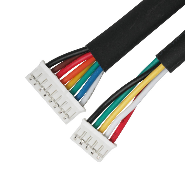 OEM/ODM Kablo Montajı 2.0 mm'lik bir pitch ile, JST PHR-14P'yi JST PHR-8P ve JST PHR-5P konektörlerine bağlar