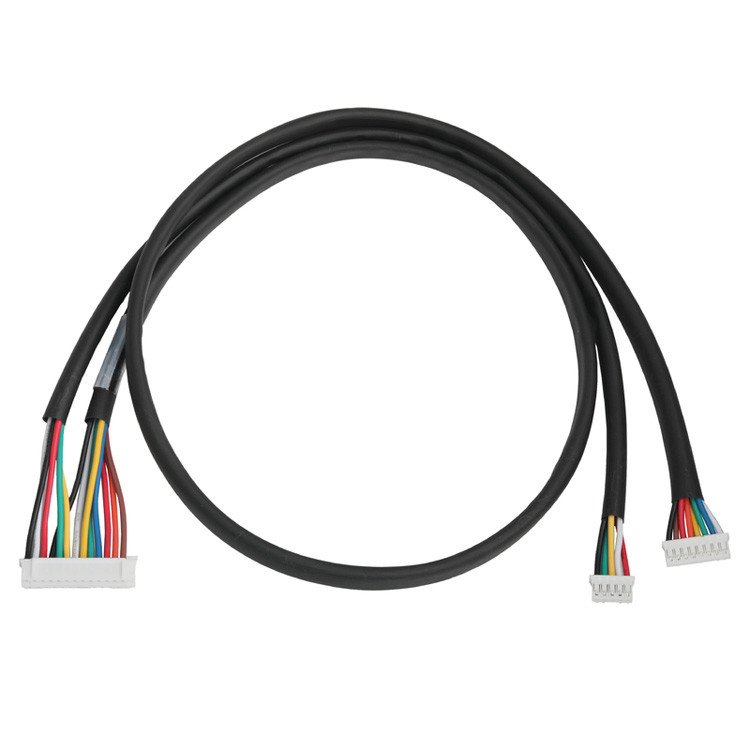 OEM/ODM Kablo Montajı 2.0 mm'lik bir pitch ile, JST PHR-14P'yi JST PHR-8P ve JST PHR-5P konektörlerine bağlar