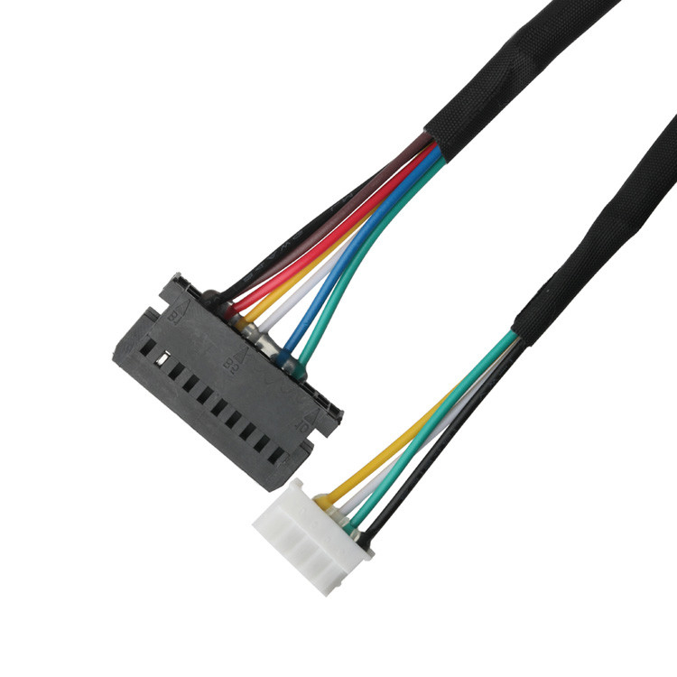 OEM/ODM LVDS Kablosu LHE PHSD 30P Pitch 2.0mm'den A2545'e 20P Pitch 2.54mm'ye, Tel UL1007 24AWG, Pin-Out'a göre Renk