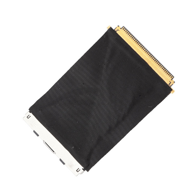 40 Pin JAE HD1P040-CSH2 Mikro Koaksiyel Kablo, DF80D-40P-0.5SD LVDS EDP Kablo