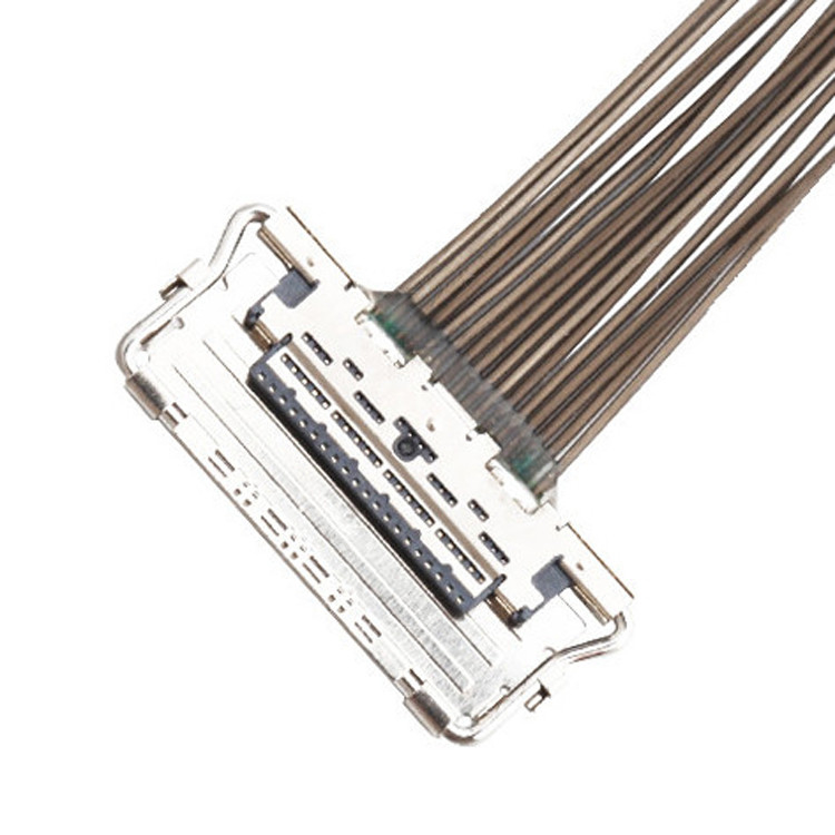 0.4mm Pitch LVDS EDP Kablo 20679-20p Mikro Koaksiyel lvds ekran bağlantısı