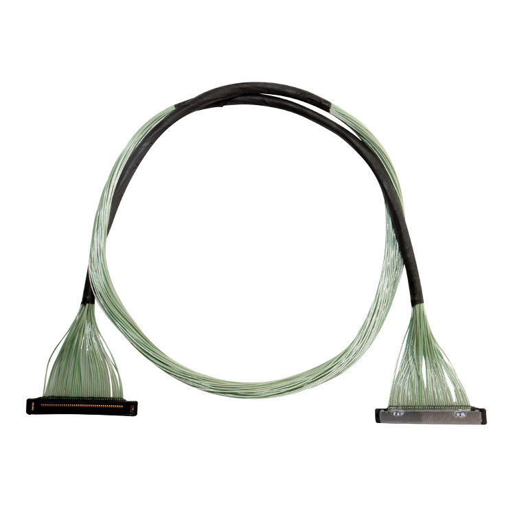 50 Pin 20380-R30T-06 LVDS EDP Mikro Koaksiyel Kablo Montajı 50P bağlantısı