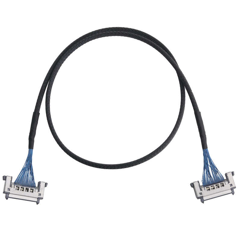 JAE FI-RE31CL - FI RE31CL LCD Lvds Kablo özelleştirilmiş kablo tertibatı 0.3mm hatve molex kablo demeti