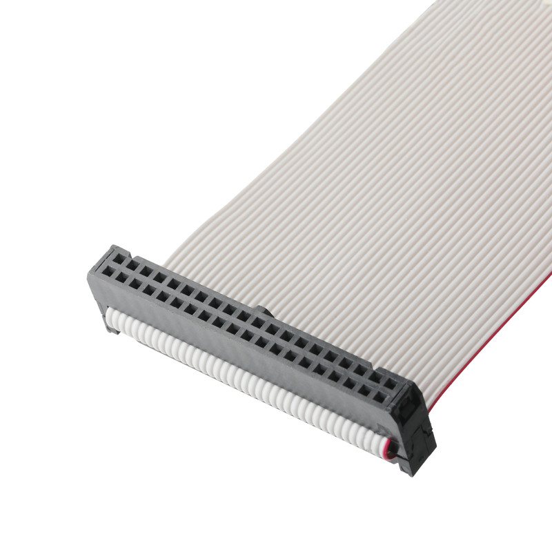 IDC FC-2*20P 40Pin 2.54mm pitch Black PBT+G/F UL2651 28AWG Idc Flat Ribbon Kablo 1.27mm Pitch OEM/ODM