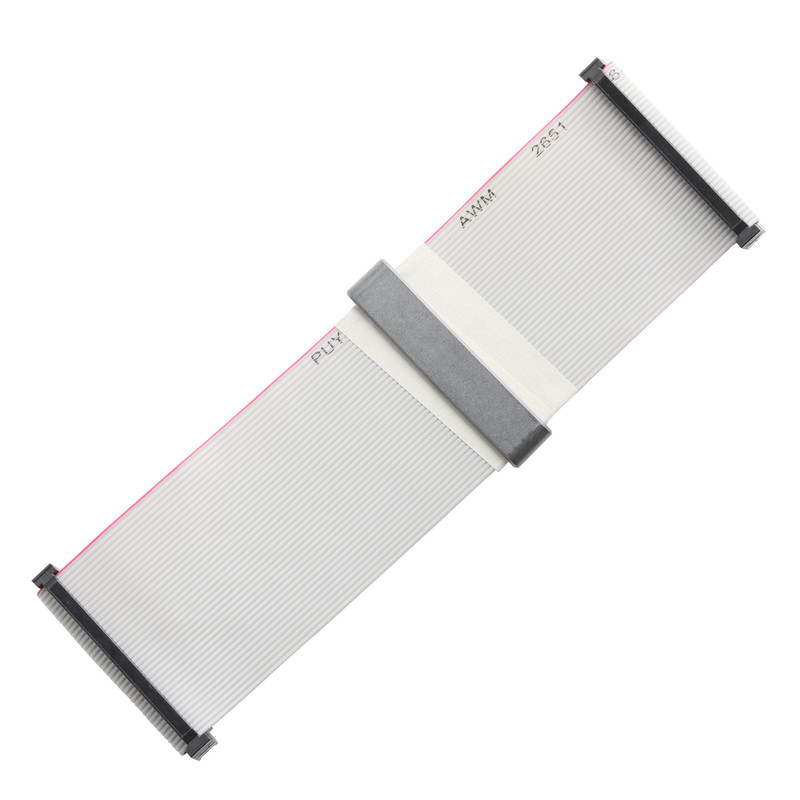 IDC FC-2*20P 40Pin 2.54mm pitch Black PBT+G/F UL2651 28AWG Idc Flat Ribbon Kablo 1.27mm Pitch OEM/ODM