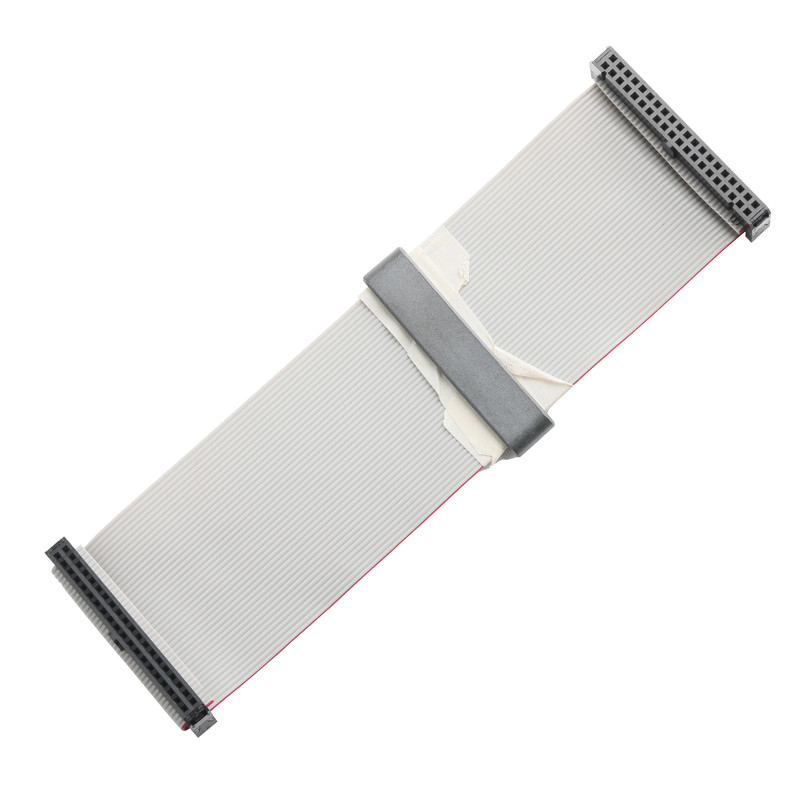 IDC FC-2*20P 40Pin 2.54mm pitch Black PBT+G/F UL2651 28AWG Idc Flat Ribbon Kablo 1.27mm Pitch OEM/ODM